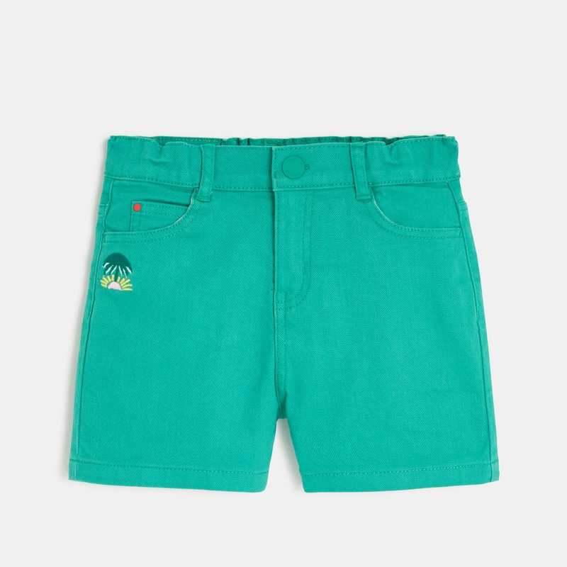 Short fille vert Catimini