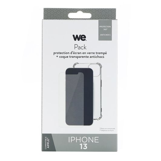 Pachet HUSA STICLĂ TĂRITĂ PENTRU IPHONE 13