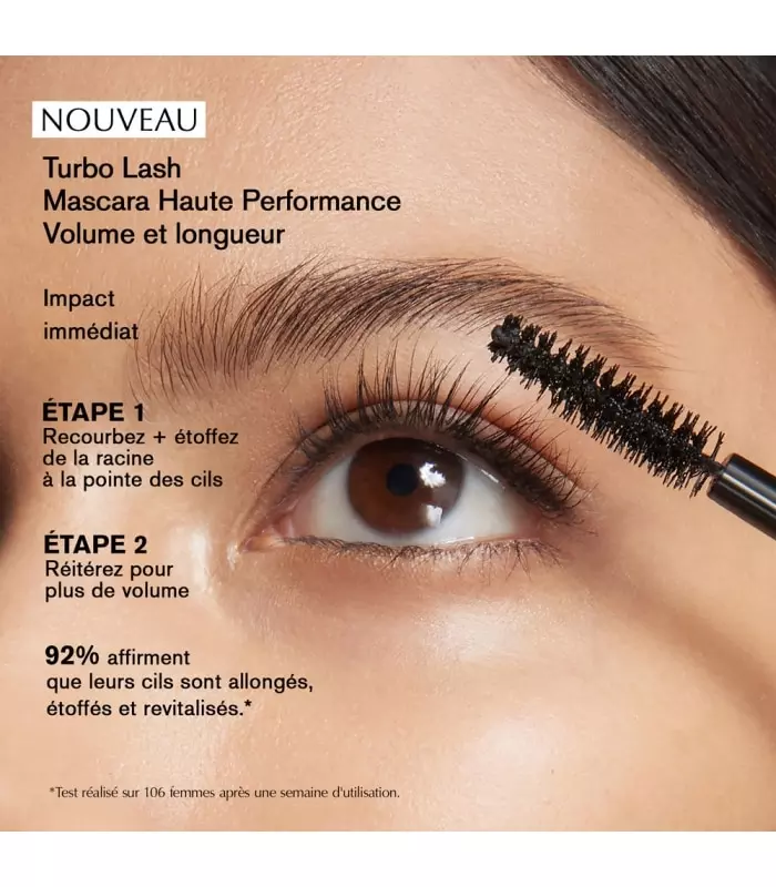 TURBO LASH Mascara Haute Performance Volume et Longueur