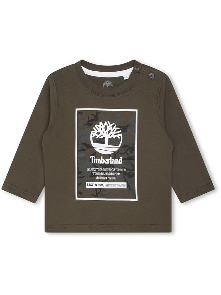 Timberland Longsleeve in Braun günstig kaufen