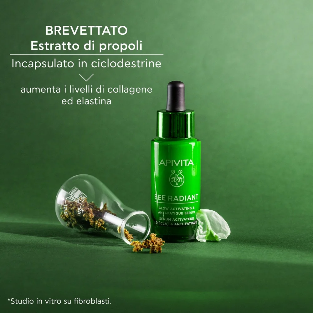 Bee Radiant Brightening and Anti-Fatigue Serum – Ansiktsserum for de første tegnene på tretthet