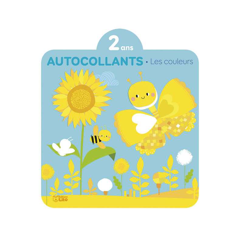 Livre Tout petit je découvre les couleurs, le papillon - Lito