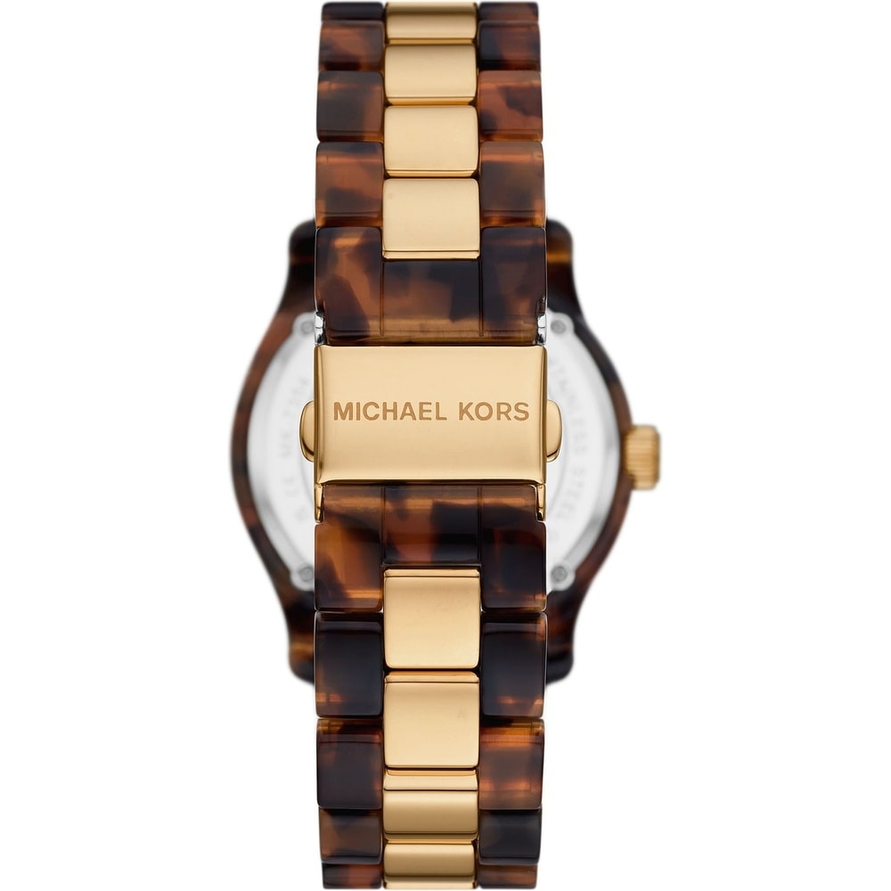 Michael Kors Montre pour femme Matière synthétique, Acier inoxydable Montre
