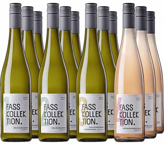 12er Kaiserstuhl-Paket - Weingut Fasskollektion