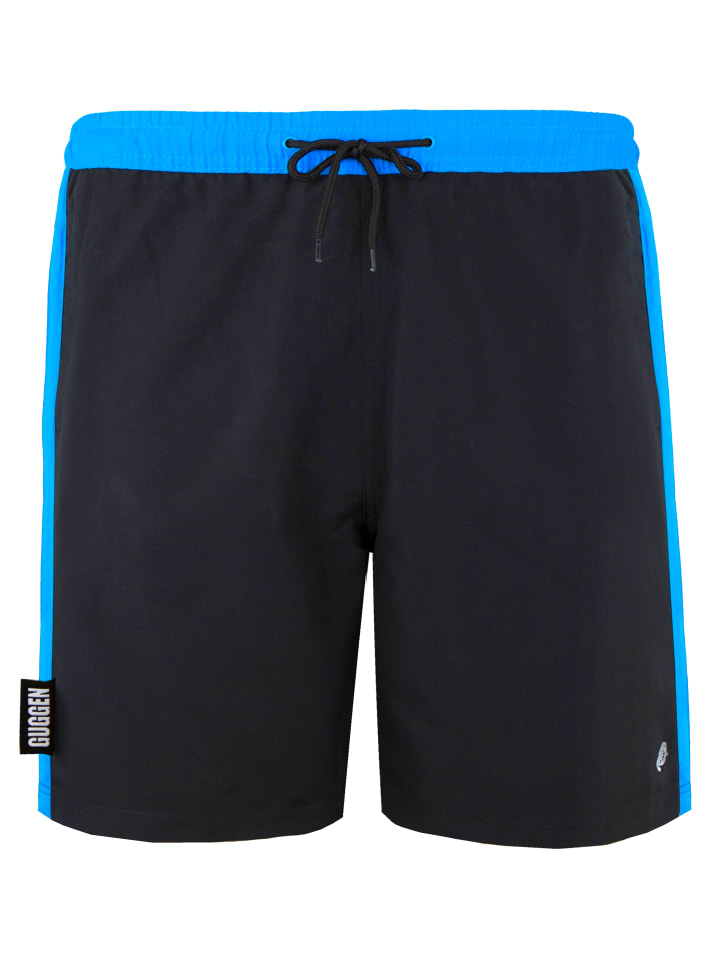 GUGGEN MOUNTAIN Badehose Widder in Schwarz-Blau günstig kaufen