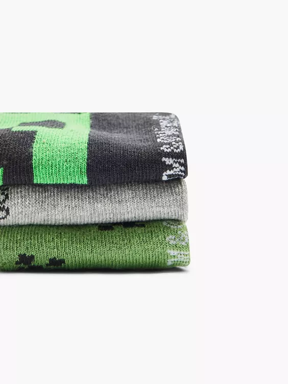 Minecraft 3er Pack Socken