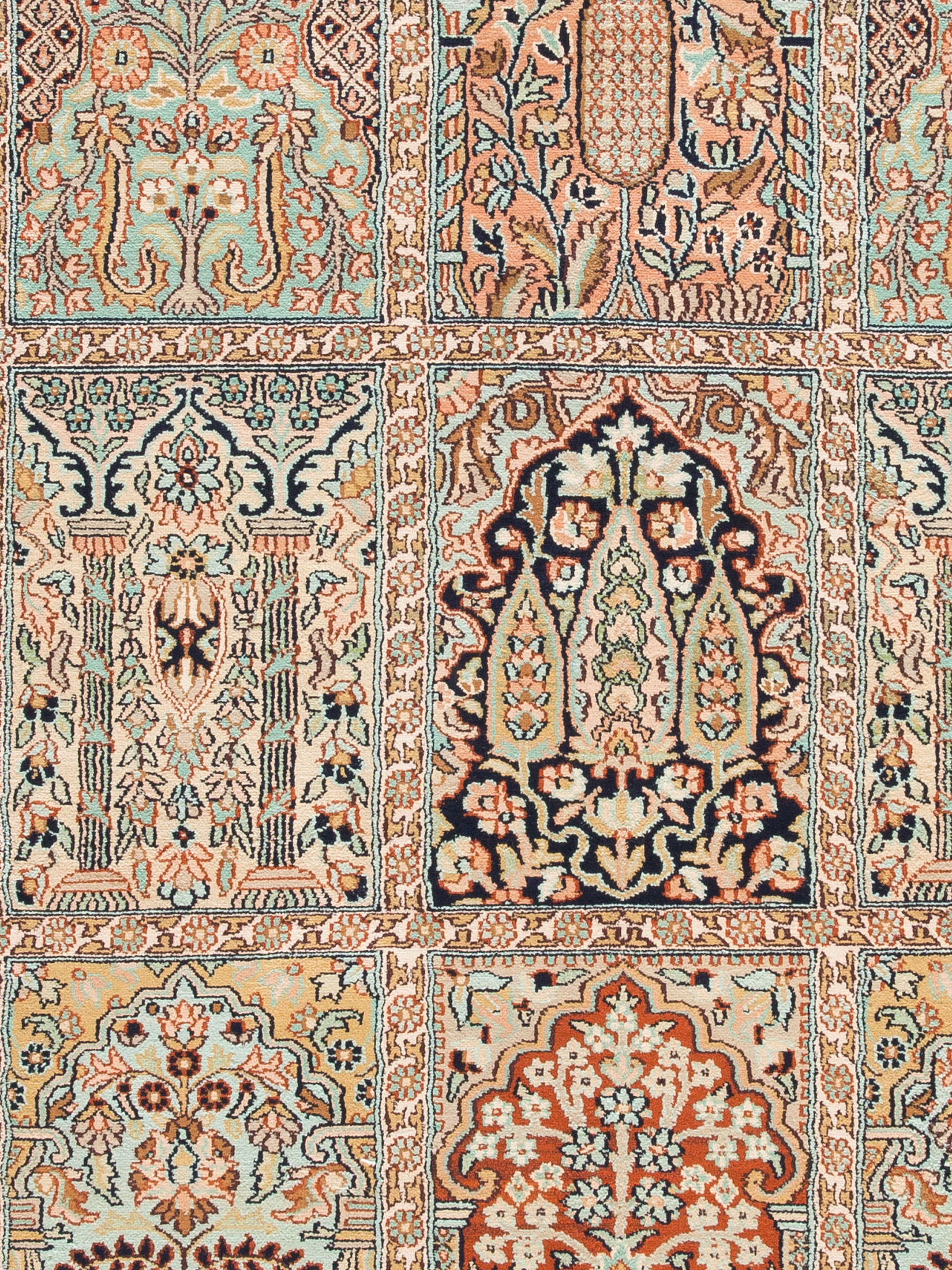 Kaschmir Seide 16/16 ca. 184 x 274 cm, Unikat / Einzelstück