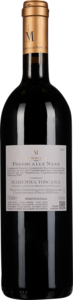 Le Mortelle Poggio alle Nane Maremma 2020
