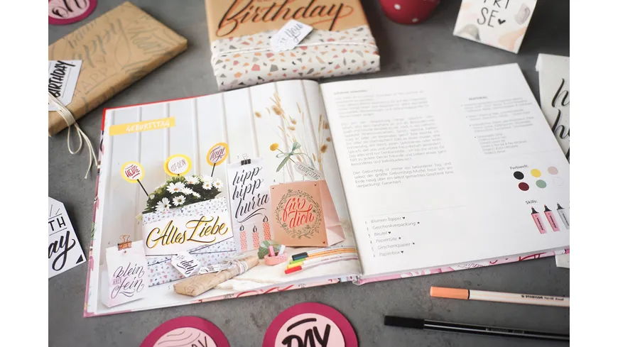 STABILO® Kreativbuch von Hannah Rabenstein  - Inspirierende Idee für Deine schönsten Momente