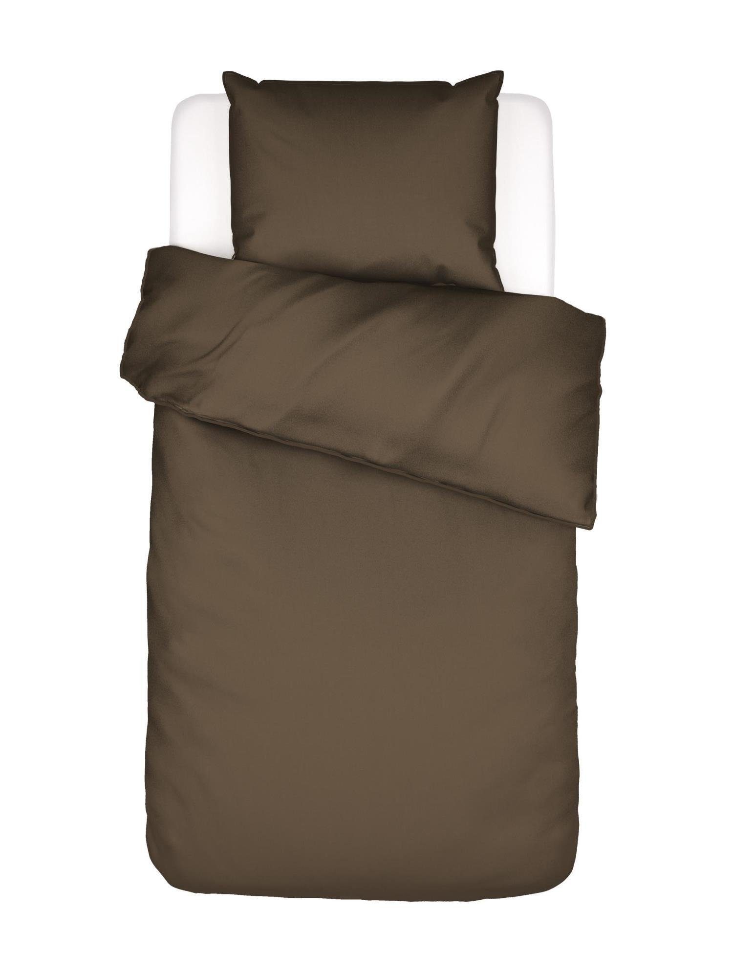 Bettwäsche Minte, Essenza, Satin, 2 teilig, unifarben