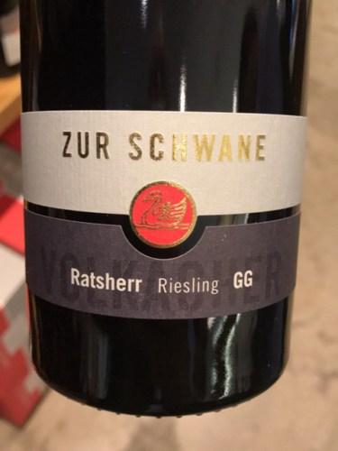 Zur SchwaneVolkacher Ratsherr Riesling GG 2018