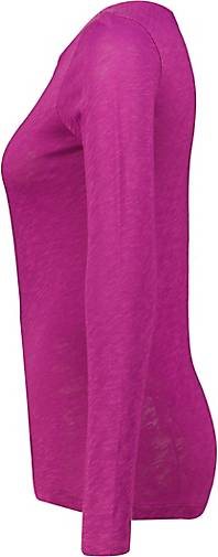 Marc O'Polo Damen Langarmshirt aus Slub-Jersey Regular Fit
