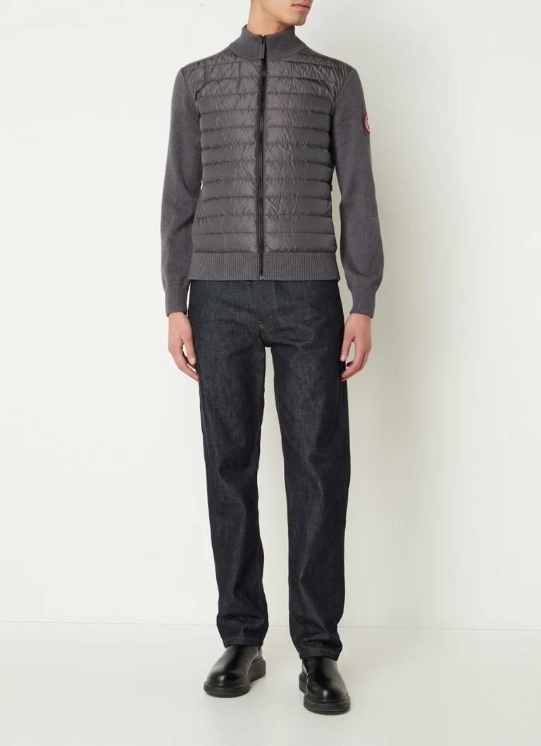 Canada Goose Hybridge Καπιτονέ Μάλλινο Μπουφάν με Μπροστινό Μέτωπο