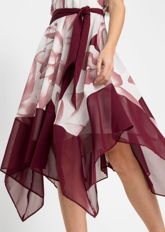 Kleid mit Blüten-Druck