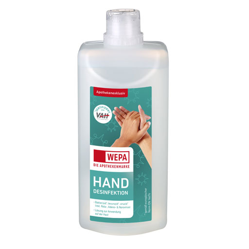 WEPA Handdesinfektion  500 ml  Lösung