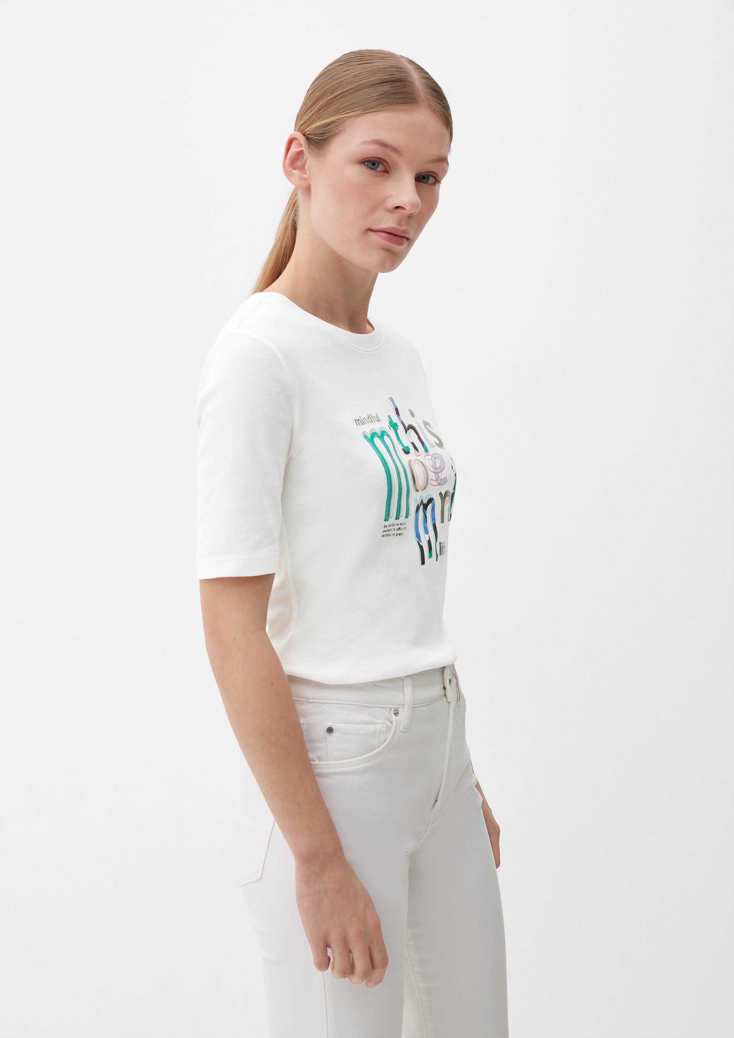 T-Shirt mit Frontprint  2130582-02D0