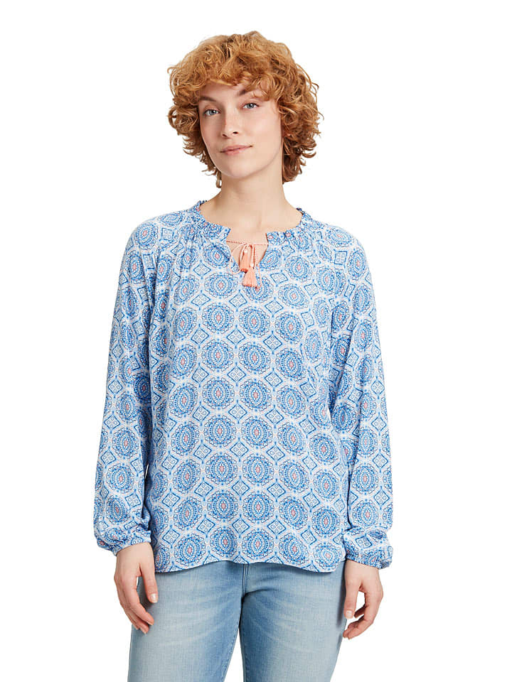 CARTOON Bluse in Hellblau günstig kaufen