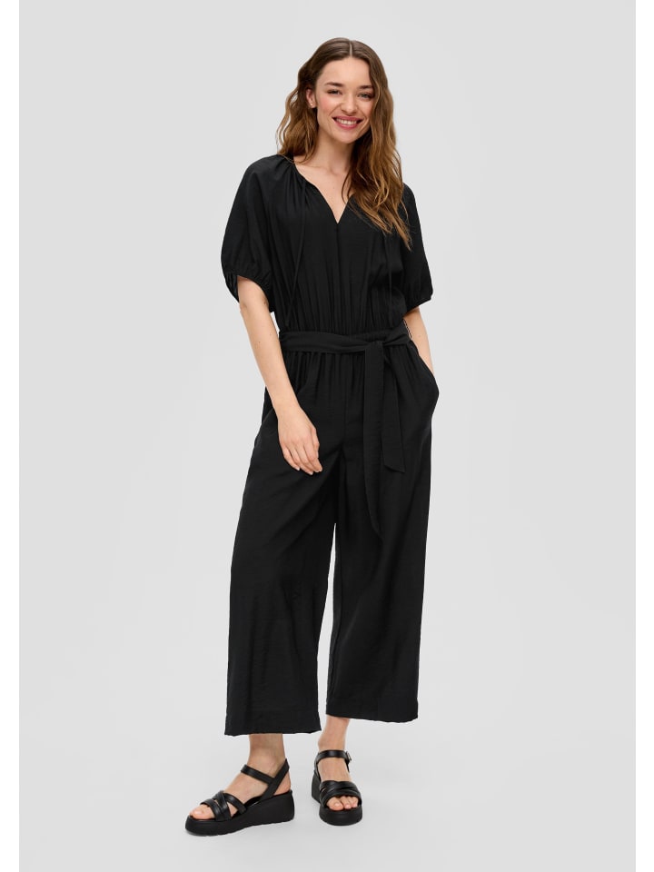 s.Oliver Overall lang in Schwarz günstig kaufen