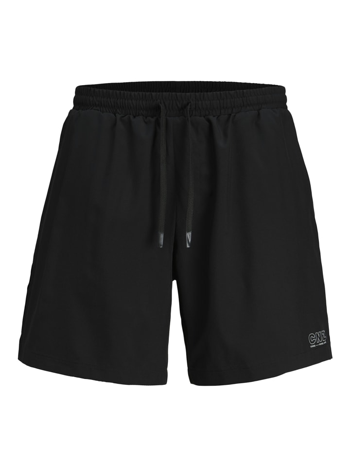 Jack & Jones Shorts 'CNZ' in schwarz günstig kaufen