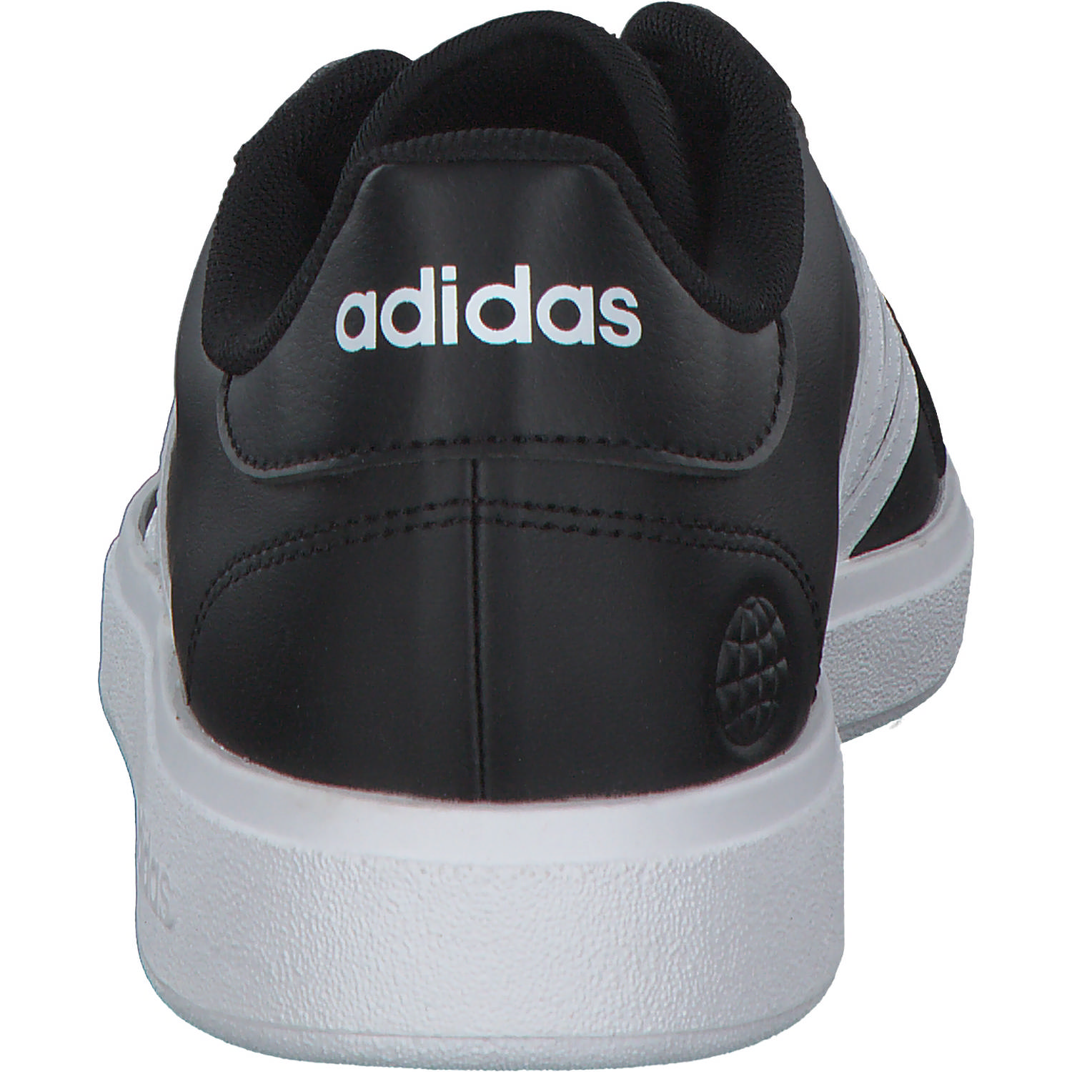 Adidas Grand Court Base 2.0 W, Schnürschuhe, Damen, black/white/black