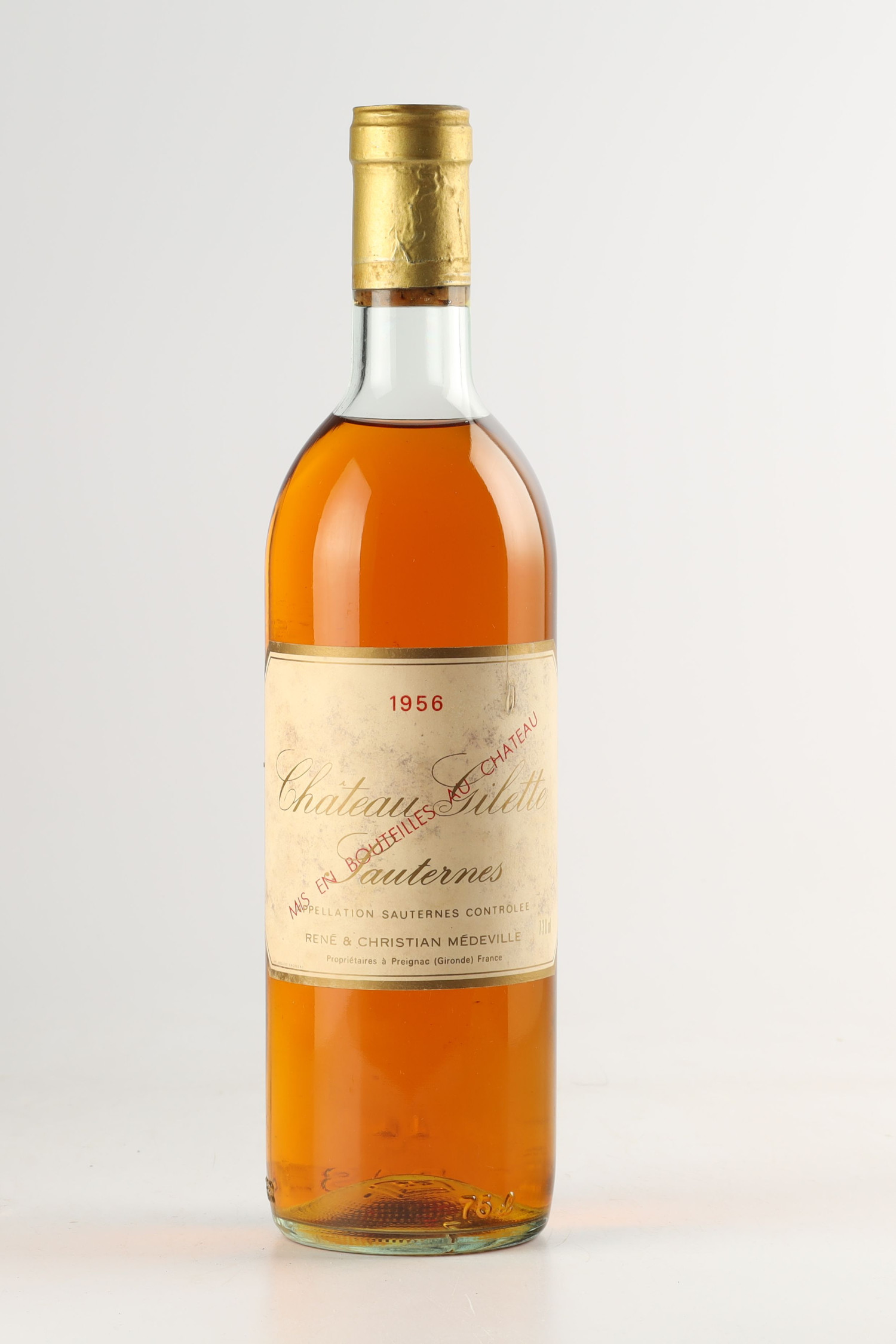 Château Gilette 1956, Sauternes