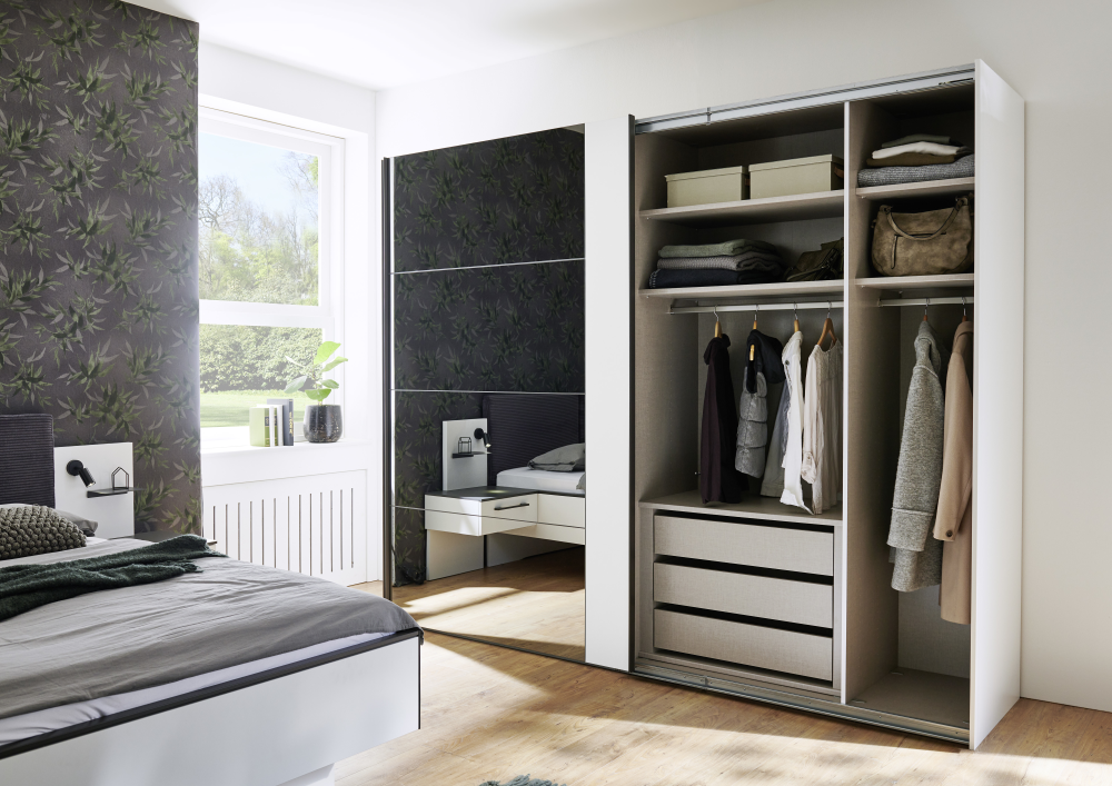 Schwebetürenschrank 2-türig Madea