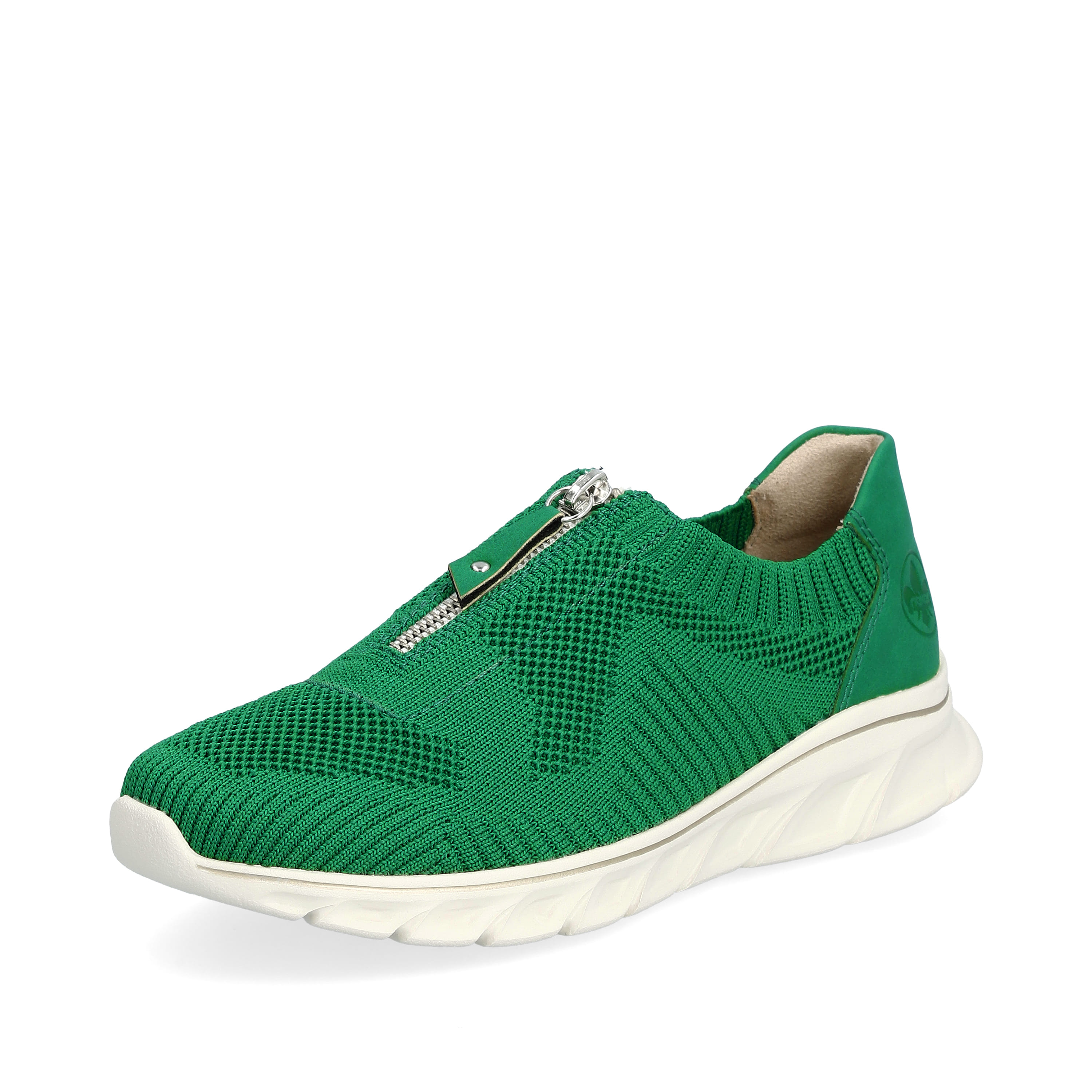 Rieker Damen Slipper grasgrün
