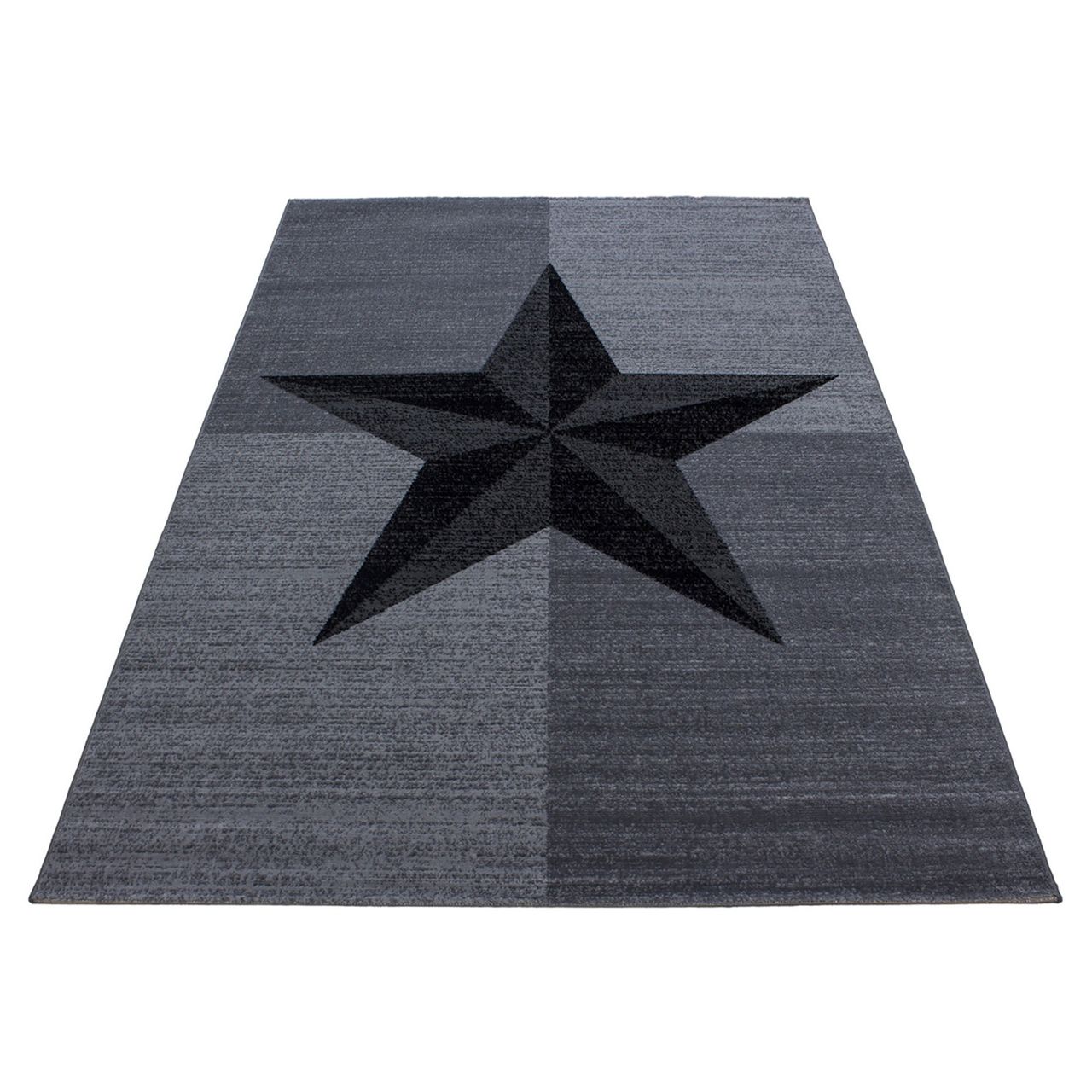 Ayyildiz Teppich, PLUS 8002, GREY, 140 x 200 cm
