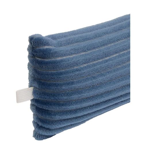 Tochtstopper van fluweel 90x12 cm