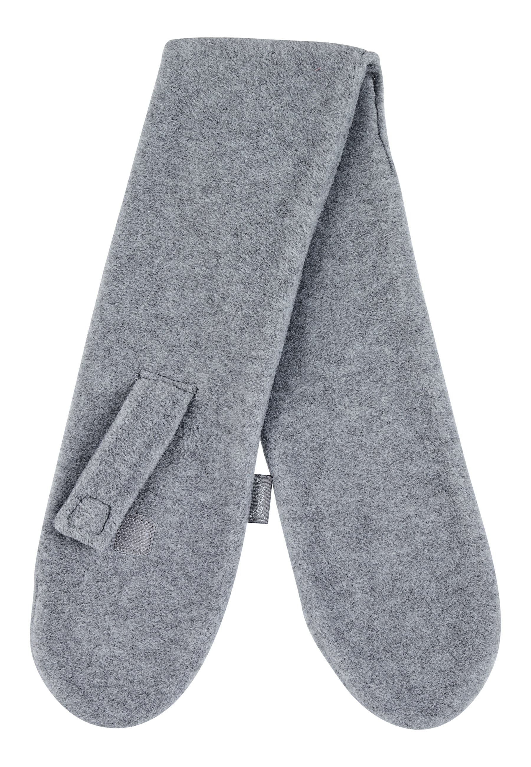 Schal aus Microfleece mit Riegel (Klettverschluss)
