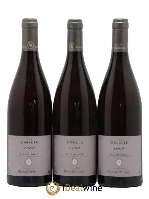 Hermitage Cuvée Emilie Rémizières (Domaine des)  2006 - Lot de 3 Bouteilles