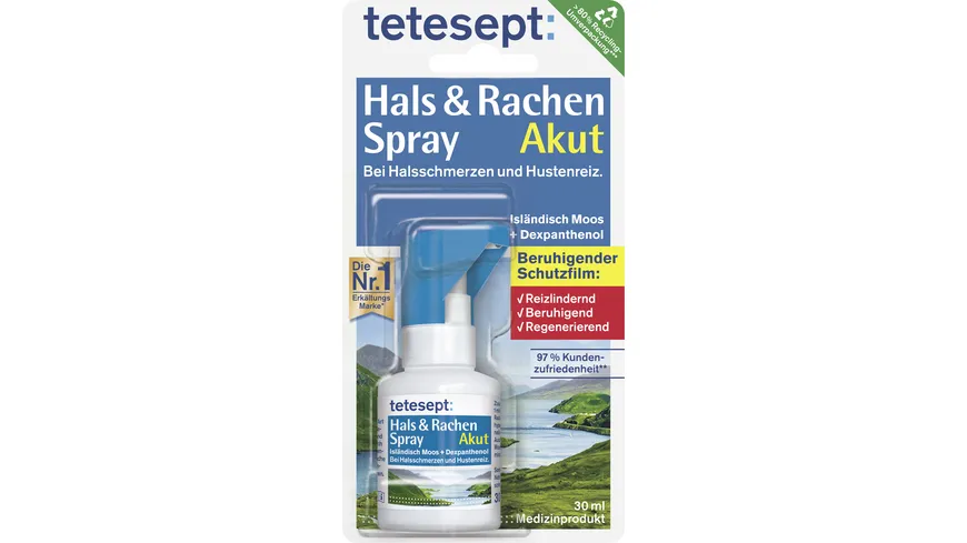 tetesept Hals & Rachen Akut Spray 30 ml