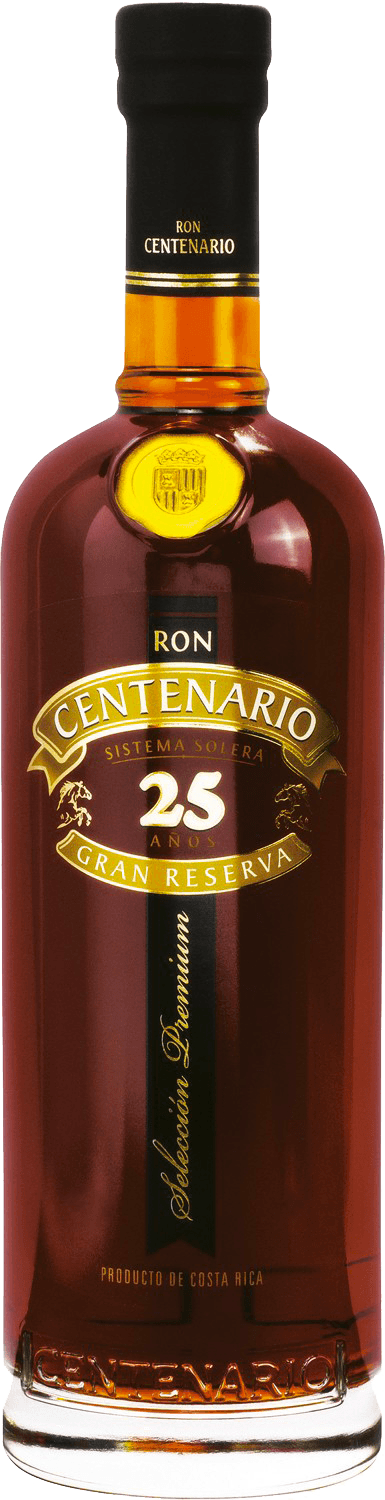 Rhum costa rica centenario  selection premium 25 ans d'age  40°