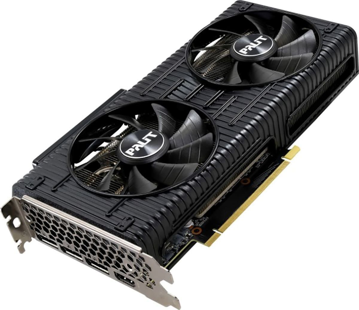Palit GeForce RTX 3060 NE63060019K9-190AD Grafikkarte (12 GB, GDDR6, 12GB Speicher, NVIDIA GSync, NVIDIA MFAA Technology, Real Time Ray Tra)
