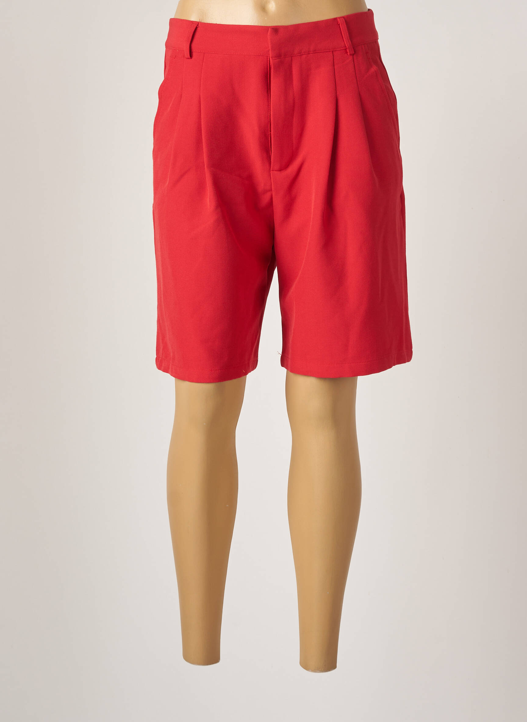 Cherry Paris Bermudas Femme couleur rouge