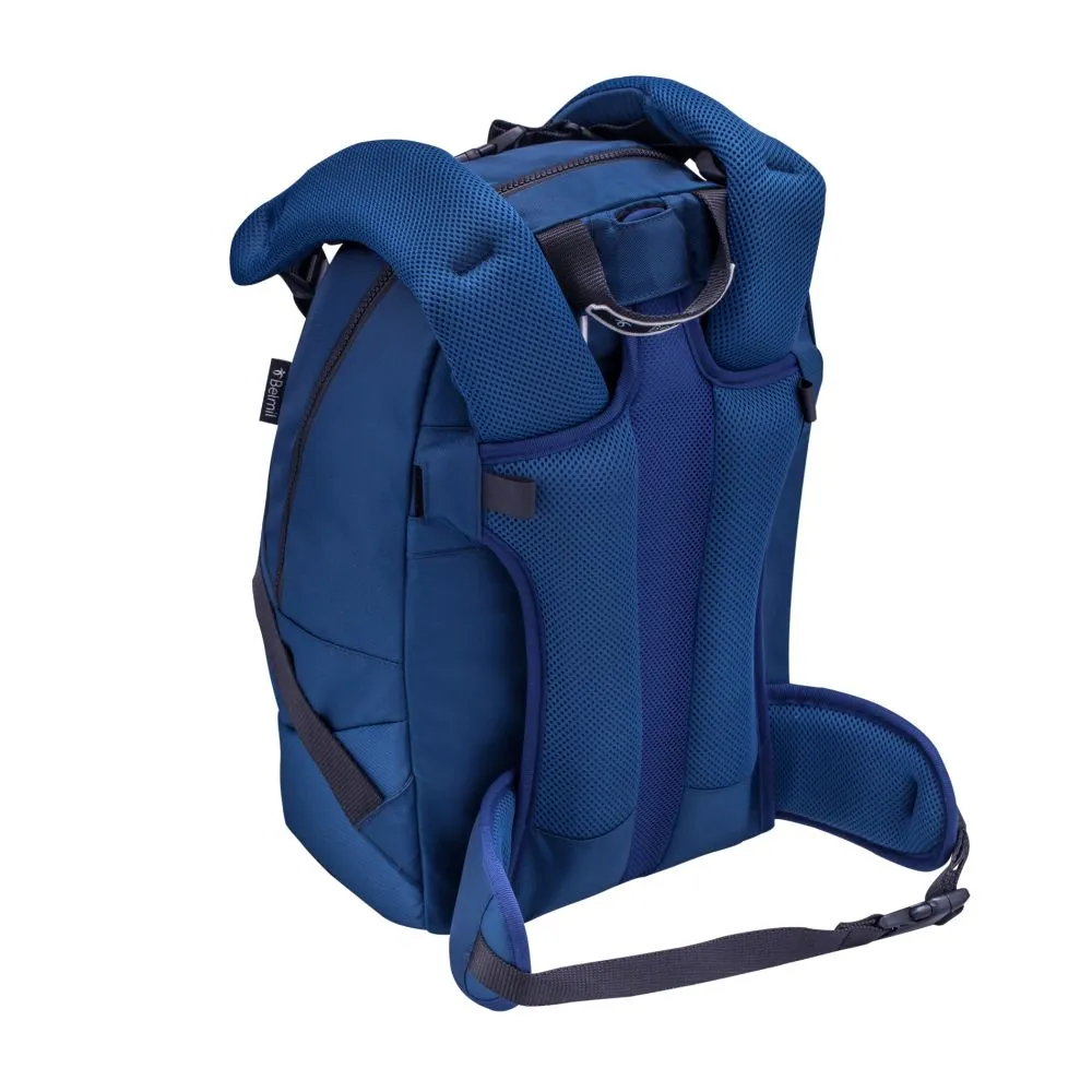Belmil Premium Backpack & Fanny Pack Navy Blue Ruck﻿sack 2-tlg