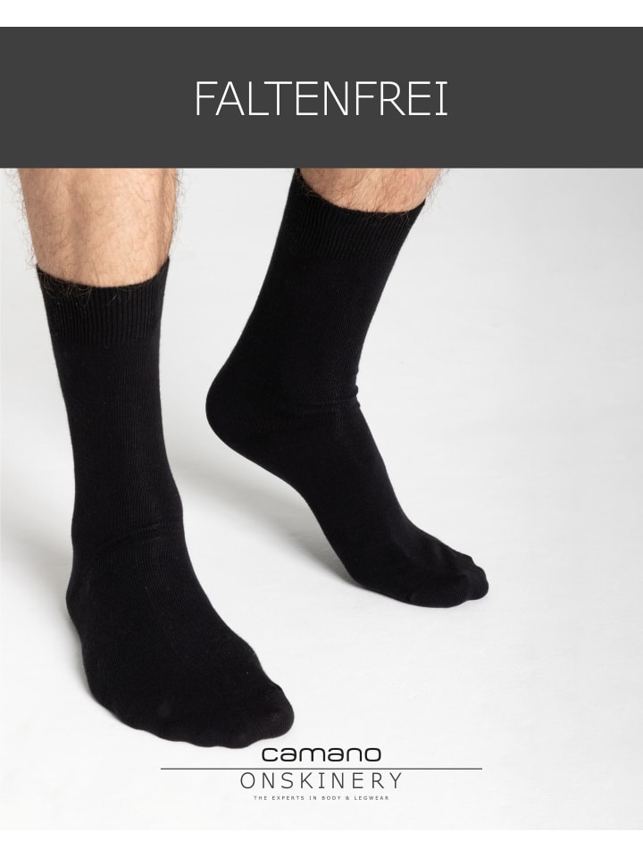camano Socken 9er Pack comfort in Schwarz günstig kaufen