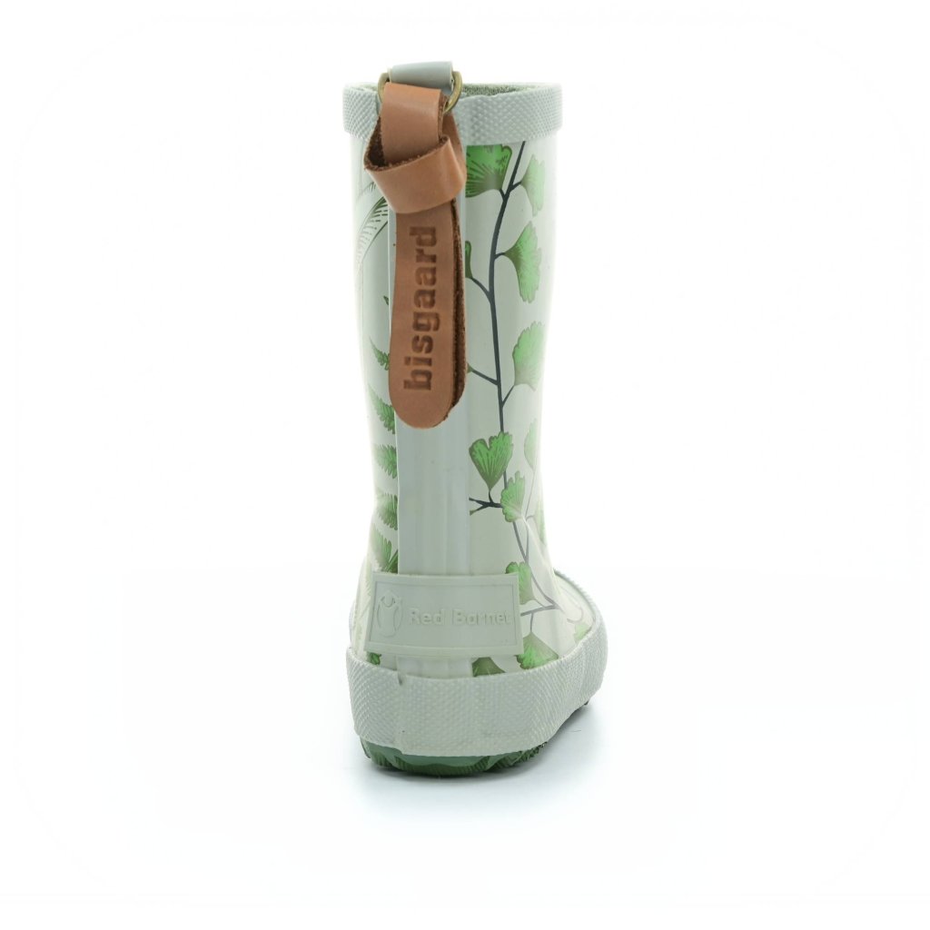 Bisgaard Green Flowers Gummistiefel