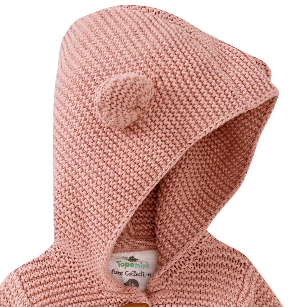Newborn Strickjacke mit Öhrchen