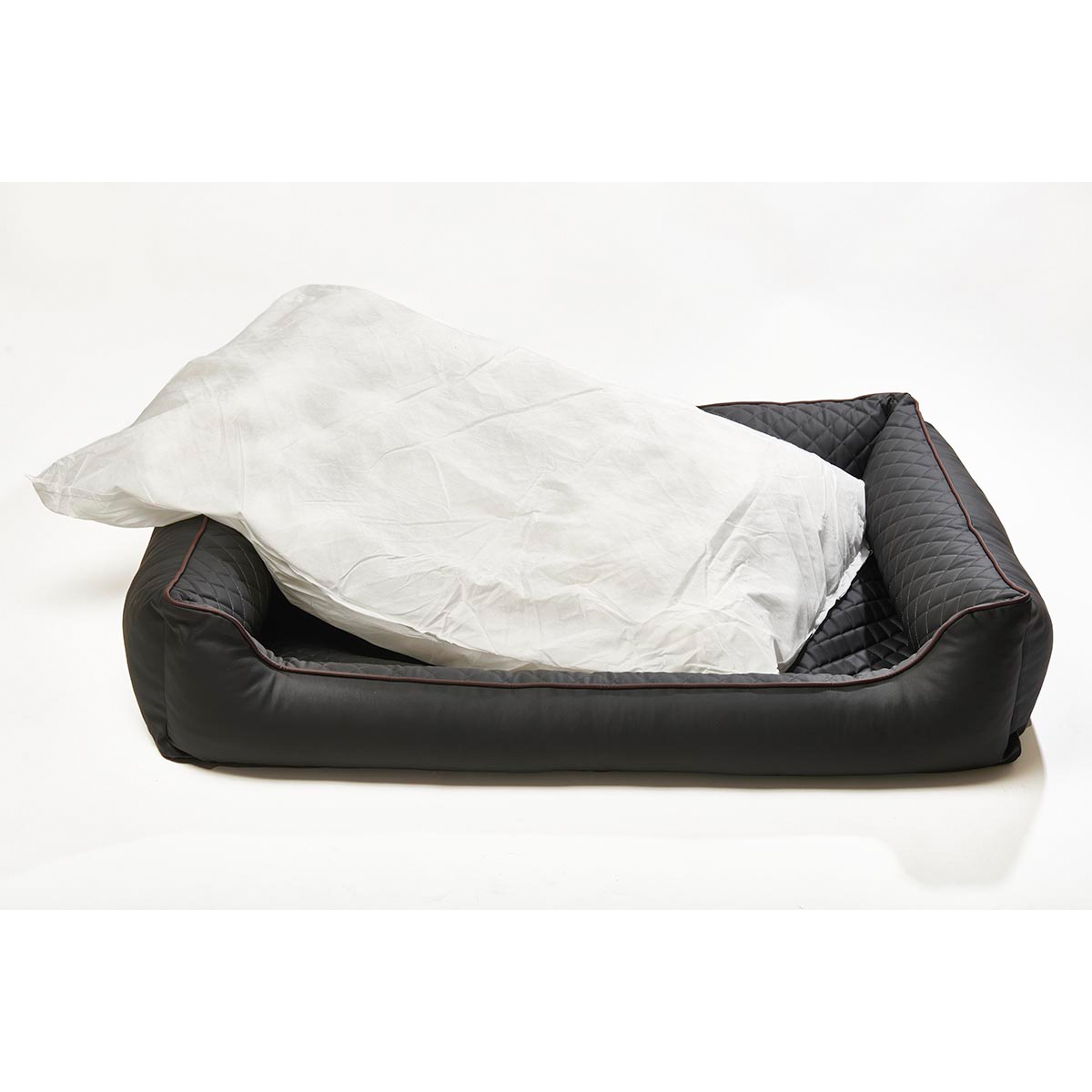furrysoul orthopädisches Hundebett Mads schwarz bei ZooRoyal