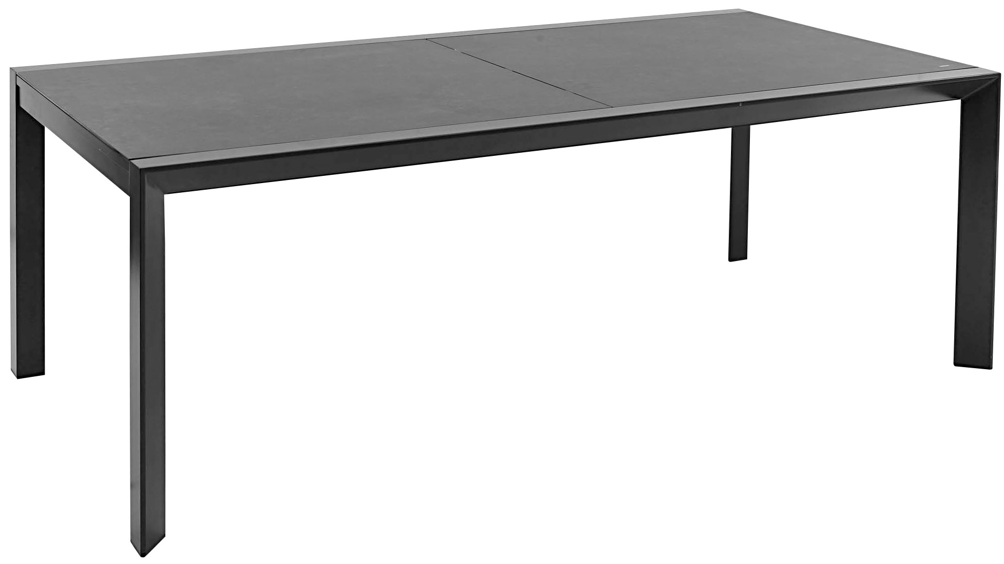 OUTDOORGartentisch ausziehbar 3D Glas