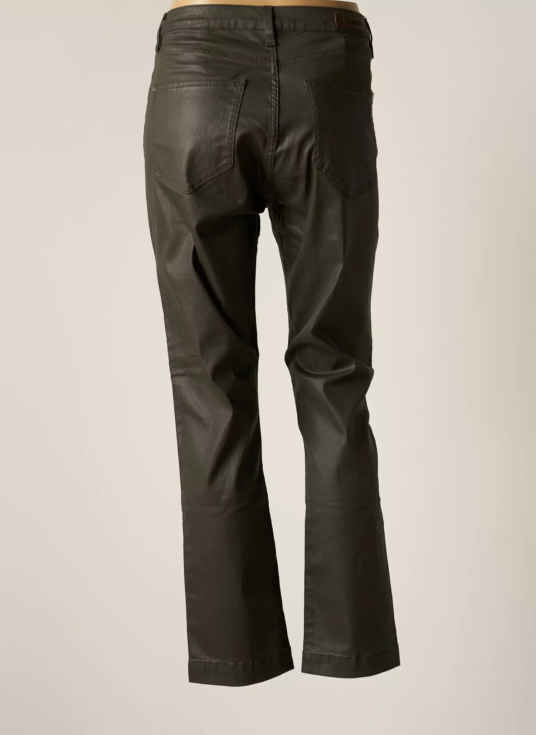 Denim Studio Pantalons Droits Femme couleur vert