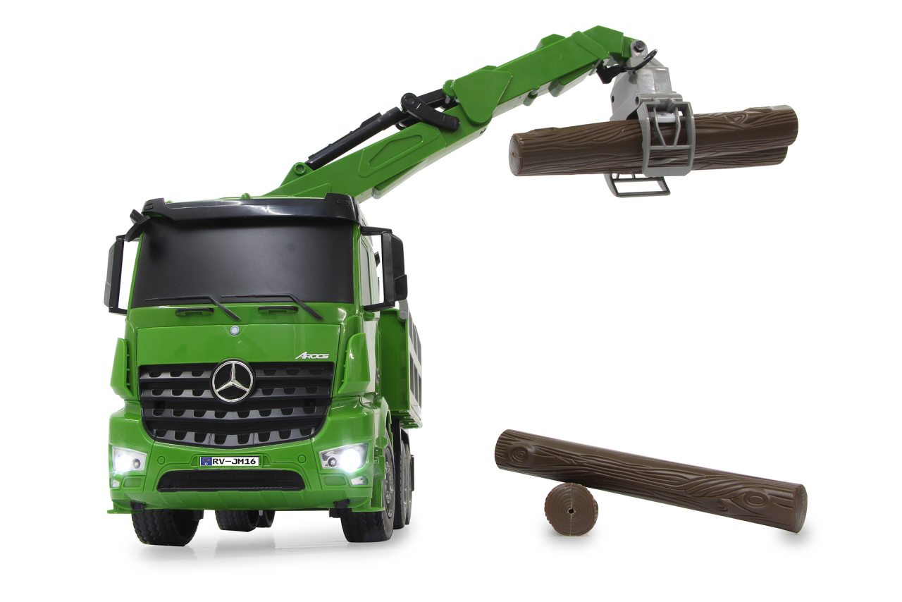 Jamara e.K. JAMARA Holztransporter Mercedes-Benz Arocs 1:20 2,4GHz