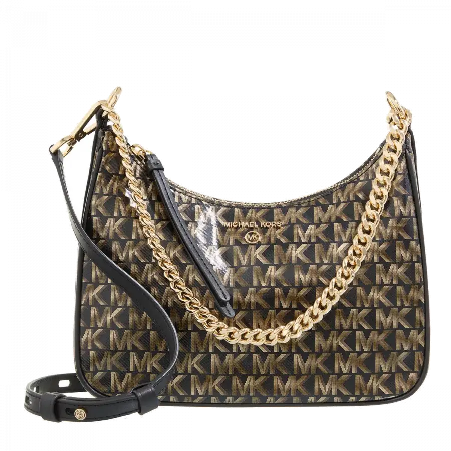 Michael Kors - Michael Kors Shoulder Bags Metallkette Black - schwarz