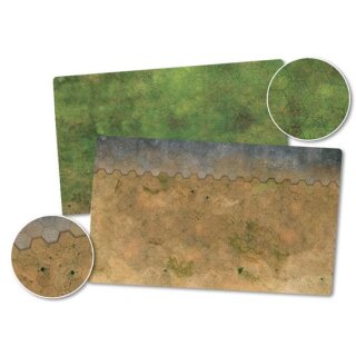 Game Mat 1 - Double Sided (Grasslands/Arid/Urban) 36