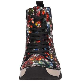 Rieker Schnürstiefelette in bunt