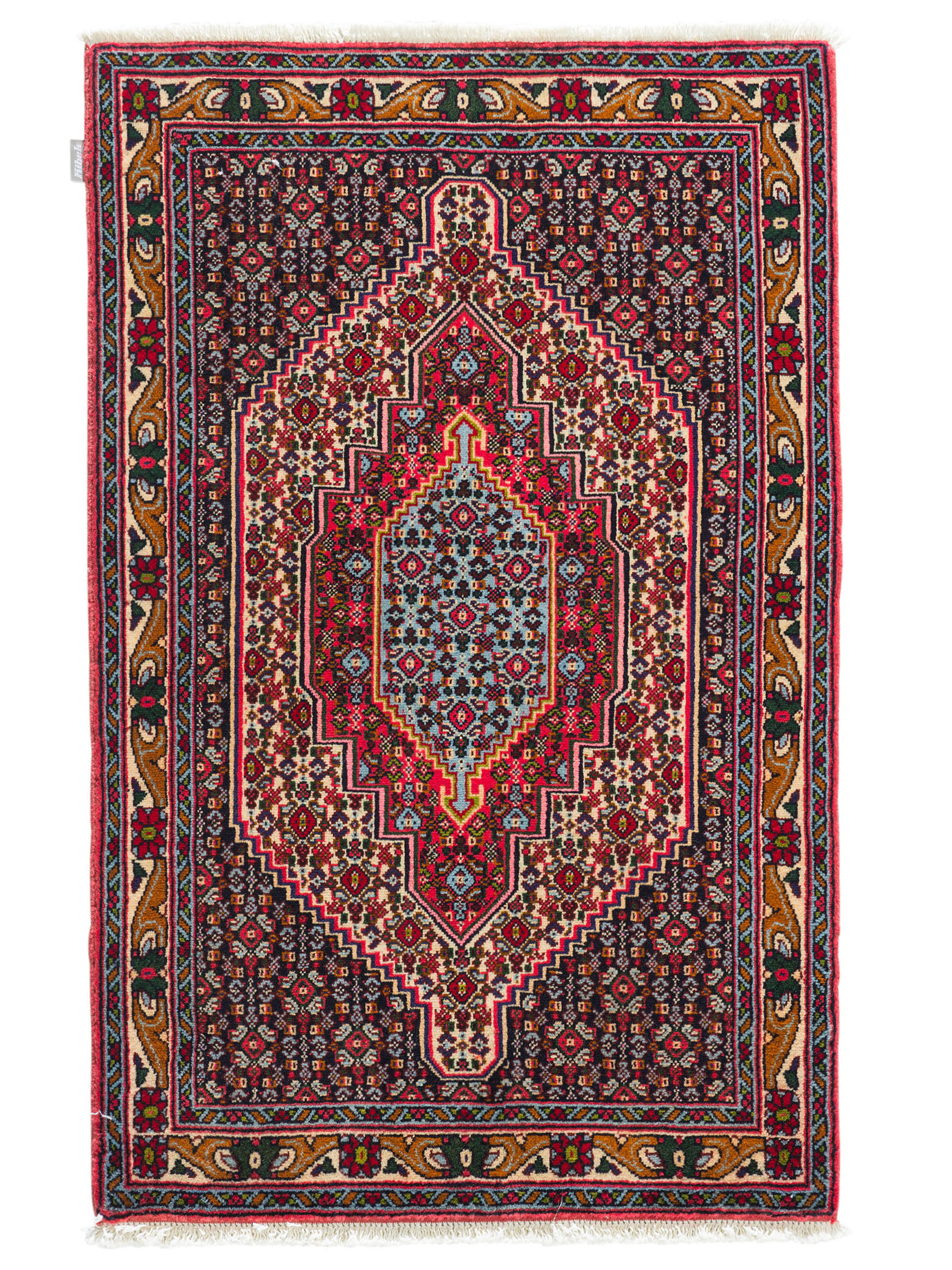 Senneh ca. 75 x 115 cm, Unikat / Einzelstück