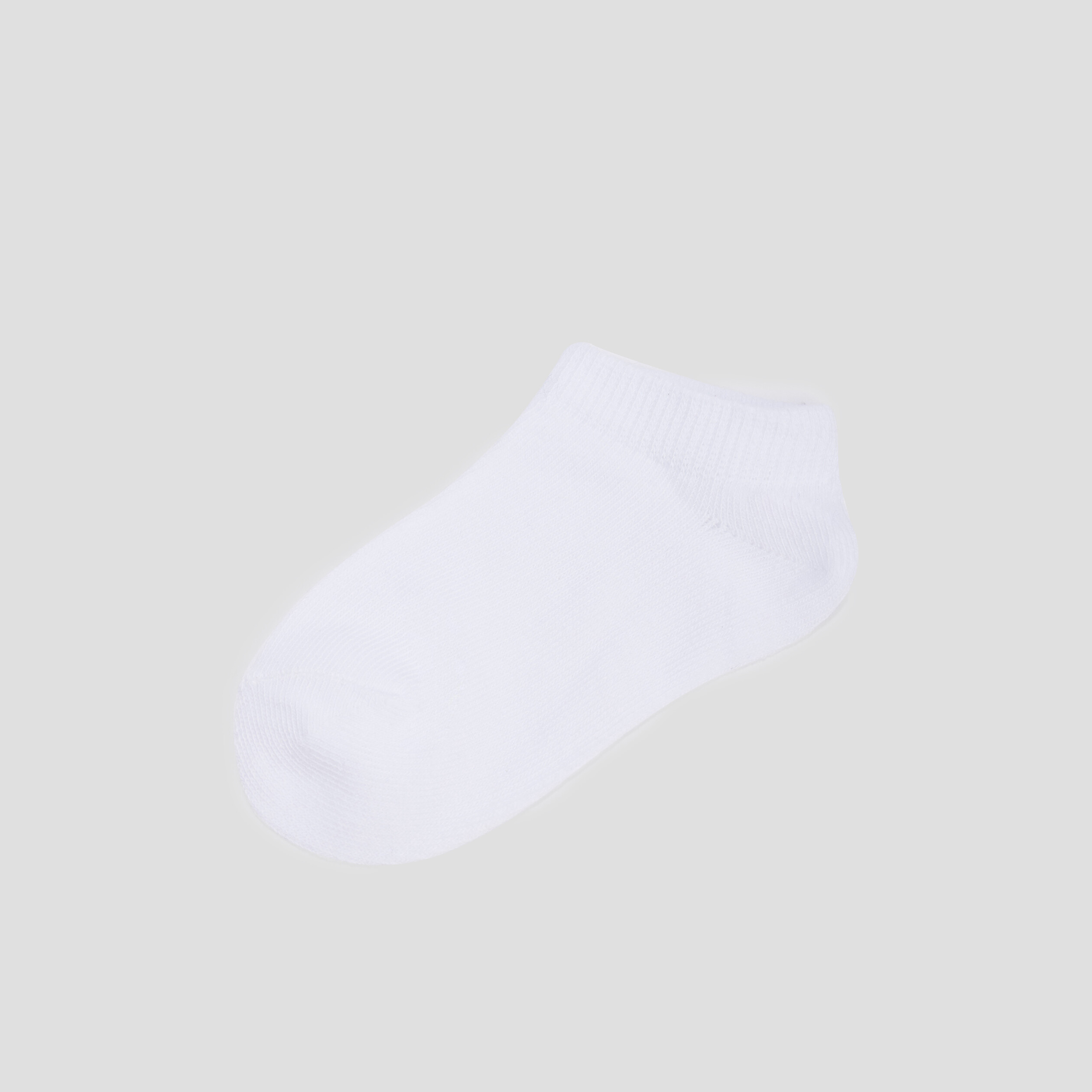 Lot 5 socquettes blanc mixte | La Halle