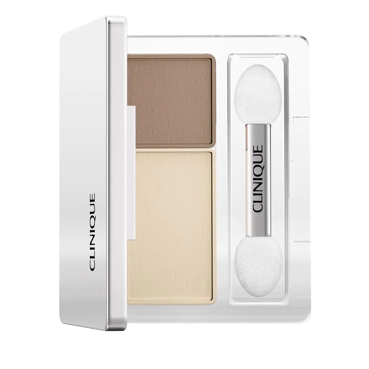 Clinique All About Shadow Duo sjenilo za oči, nijansa slonovače / bronzani saten
