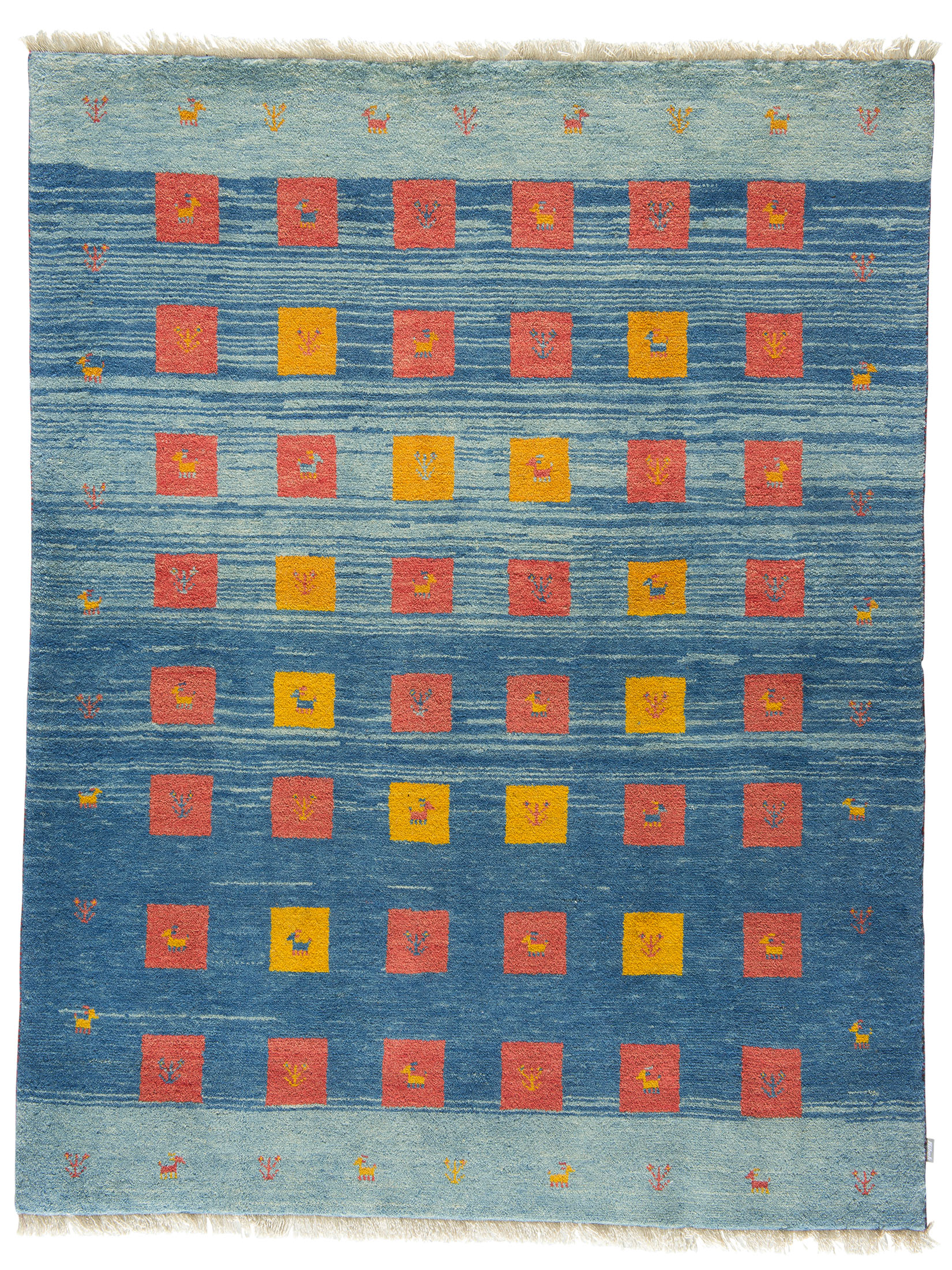 Persischer Gabbeh ca. 155 x 200 cm, Unikat / Einzelstück